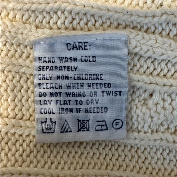 Ralph Lauren Women's Ivory Knit Sweater Size M - Picture 3 of 8